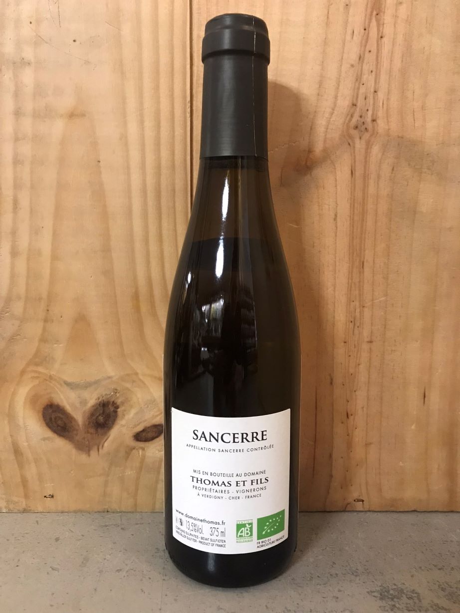 DOMAINE THOMAS et FILS Le Pierrier 2022 Sancerre demie 37,5cl Blanc