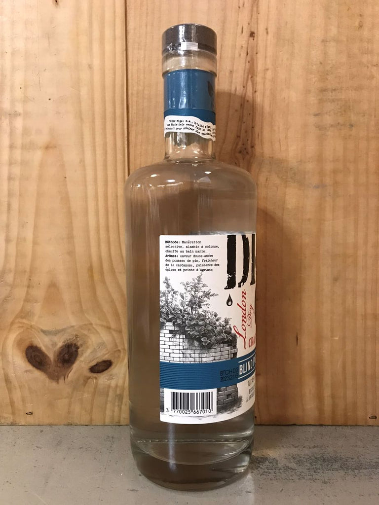 BLIND PIGS DISTILLERS Drip Gin 45° London Dry Gin 70cl France Béarn