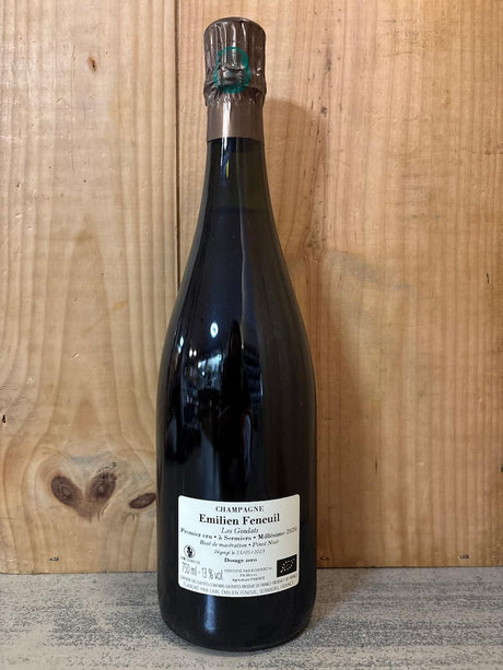 EMILIEN FENEUIL Les Goulats 2020 Rosé de Macération 1er Cru Champagne Brut 75cl Rosé - 2Sem 2025