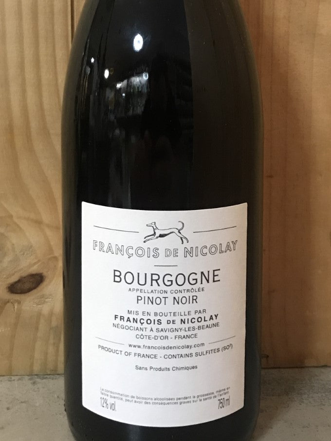 F DE NICOLAY Bourgogne Pinot Noir 2021 75cl Rouge