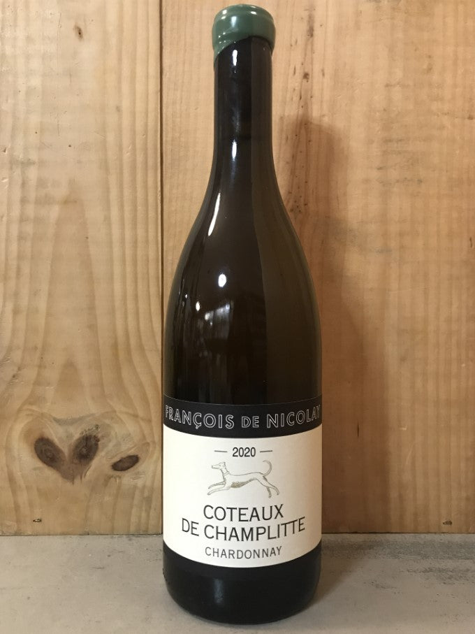 F DE NICOLAY Coteaux de Champlitte Chardonnay 2020 75cl Blanc