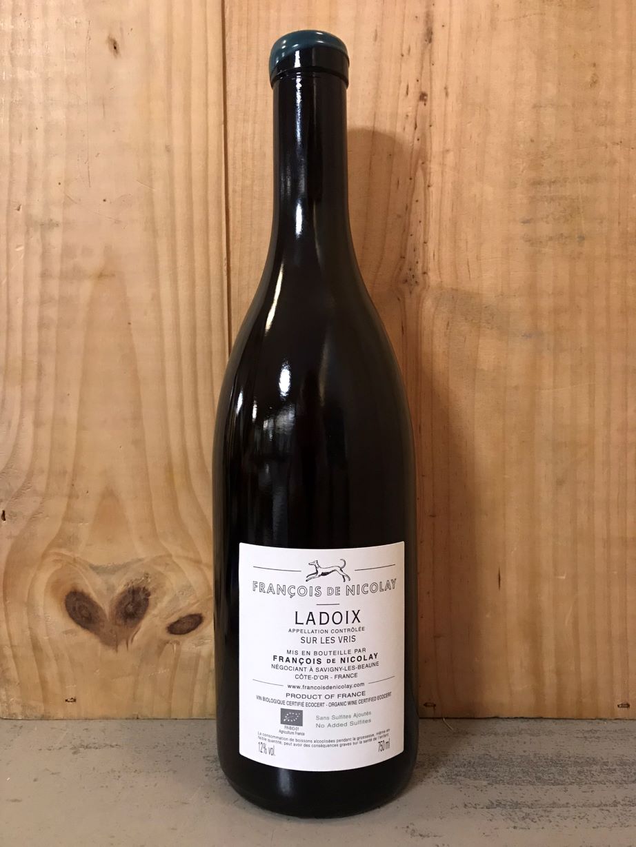 F DE NICOLAY Ladoix Sur Les Vris 2020 75cl Rouge