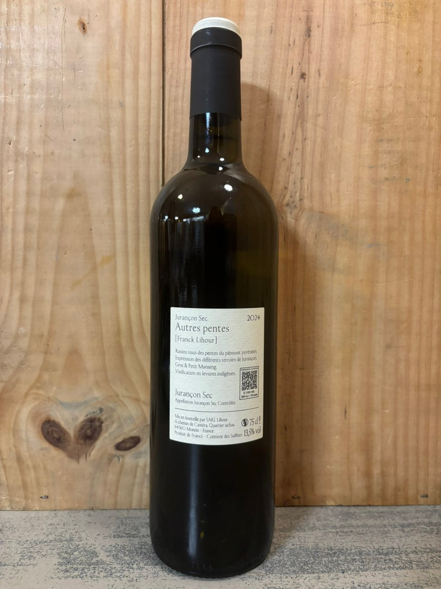 F LIHOUR Autres Pentes 2024 Jurançon Sec 75cl Blanc (Castera)
