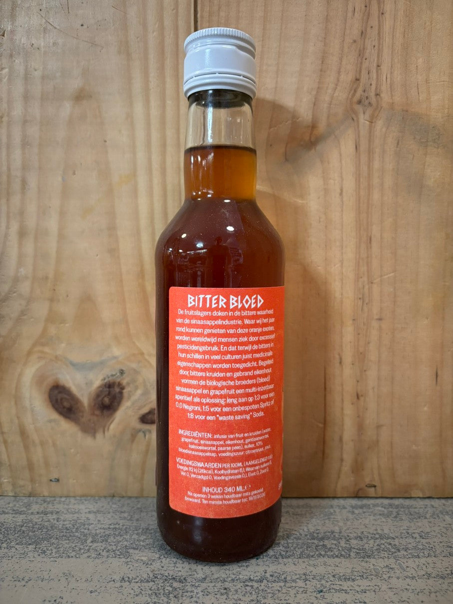 FRUITSLAGERS Bitter Bloed (Orange Sanguine) 34cl Sirop