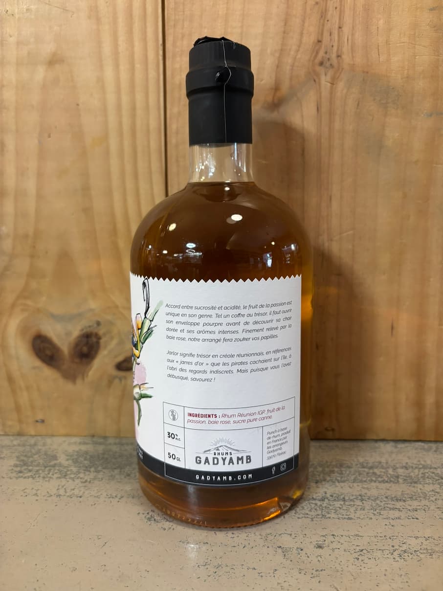 GADYAMB Arrangé JARLOR 30° 50cl Île de la Réunion