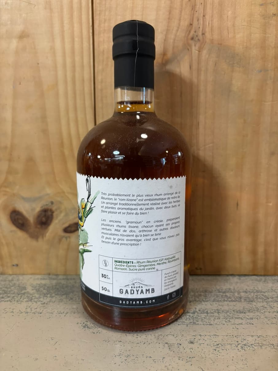 GADYAMB Arrangé TIZANE 30° 50cl Île de la Réunion