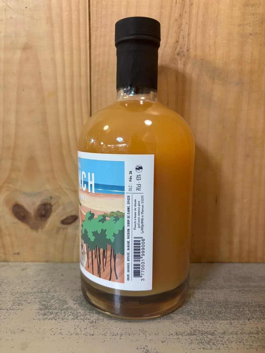 GADYAMB LE PUNCH 13° 70cl Île de la Réunion