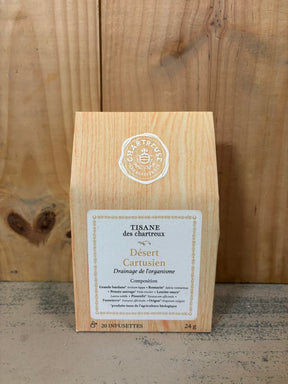 GRANDE CHARTREUSE Tisane Désert Cartusien 20 infusettes Bio France