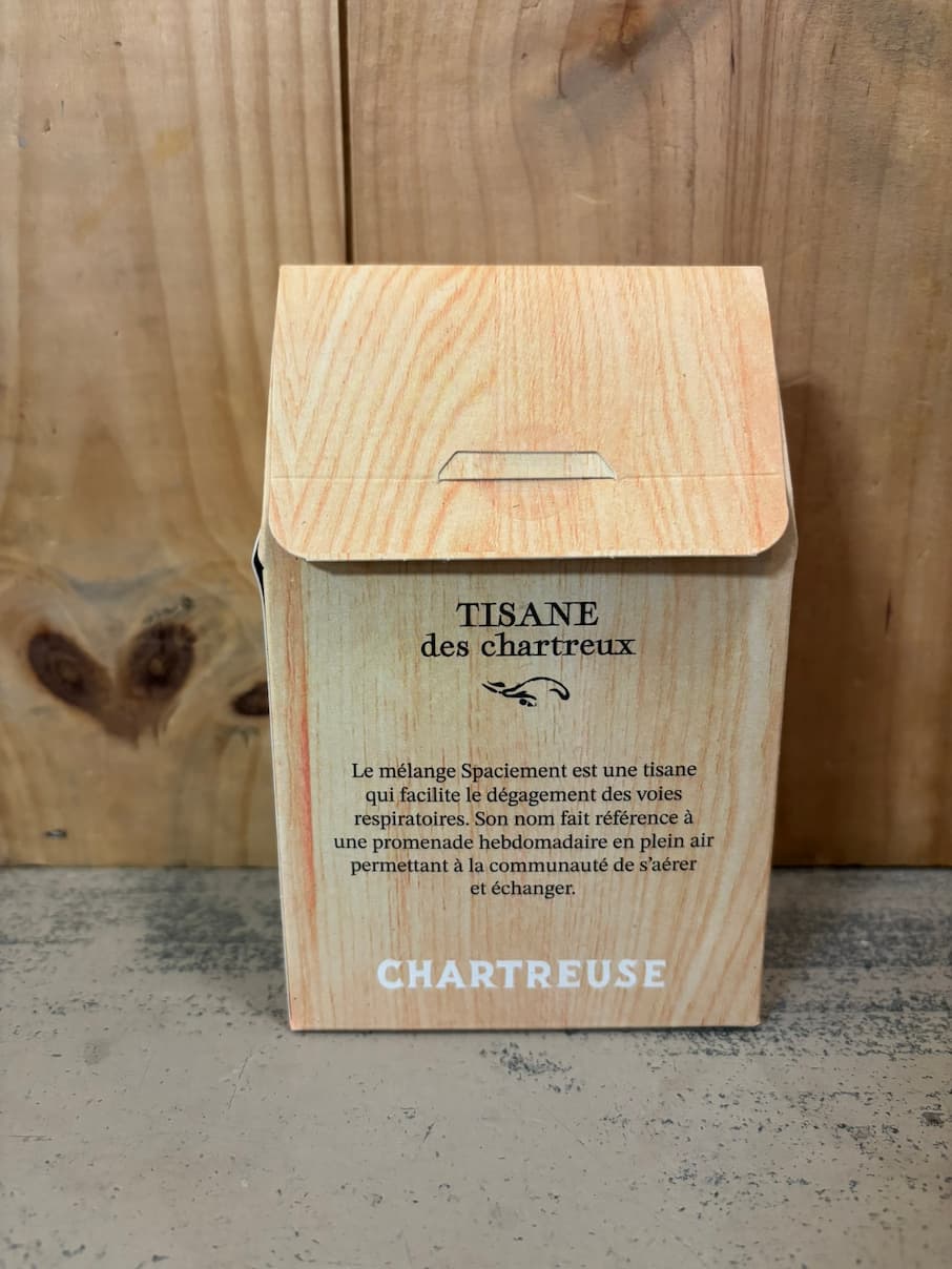 GRANDE CHARTREUSE Tisane Spaciement 20 infusettes Bio France