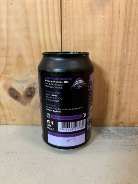 GREENWITCH Endora Porter 6° 33cl Sud-Ouest France