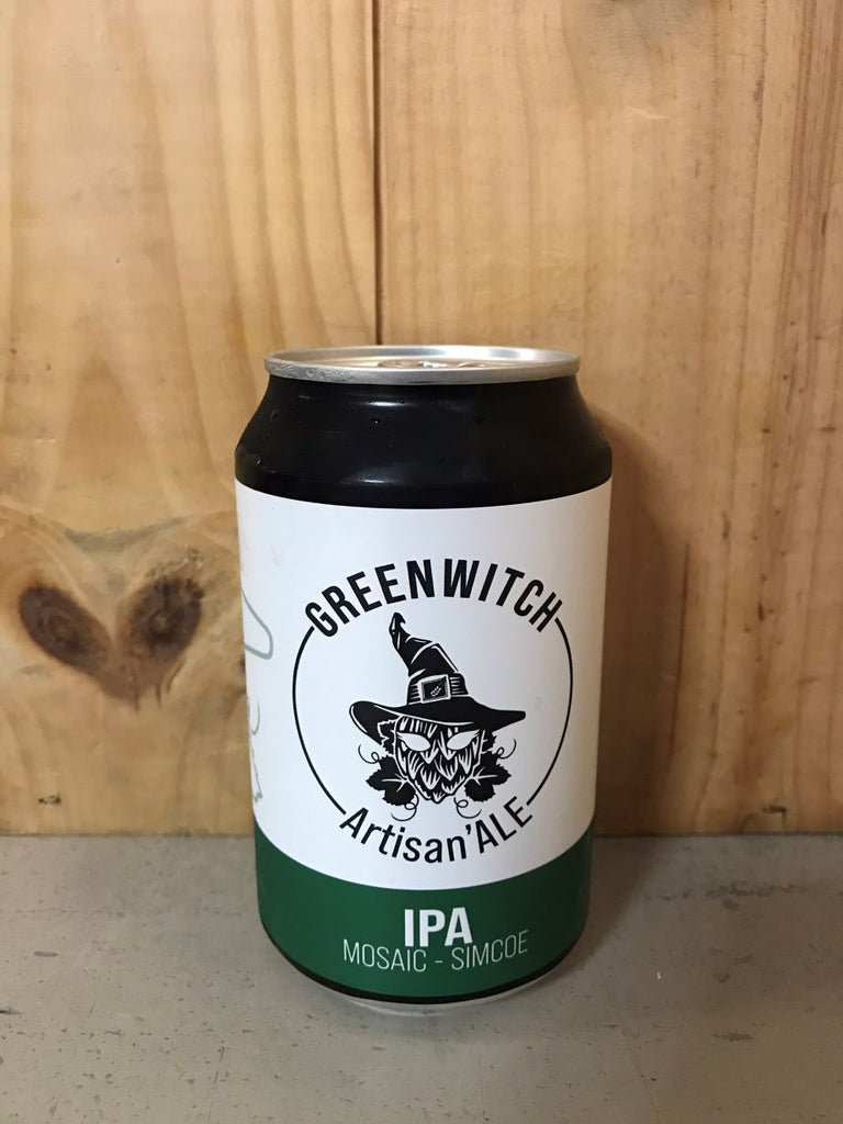 GREENWITCH IPA 6,5° Experiment'Ale 33cl Sud-Ouest France