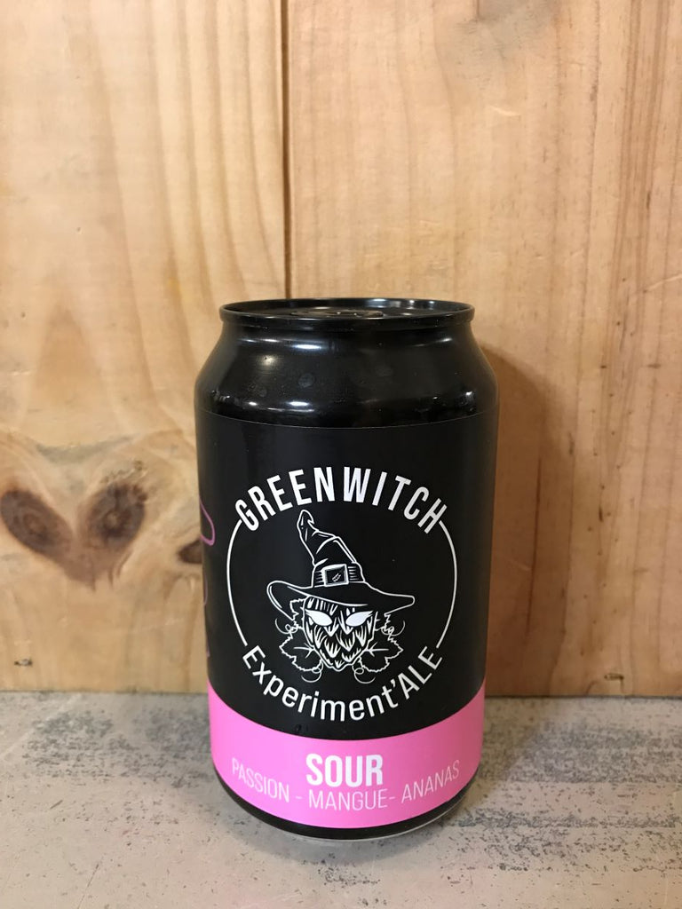 GREENWITCH SOUR Passion, Mangue, Ananas 4,1% 33cl Sud-Ouest France