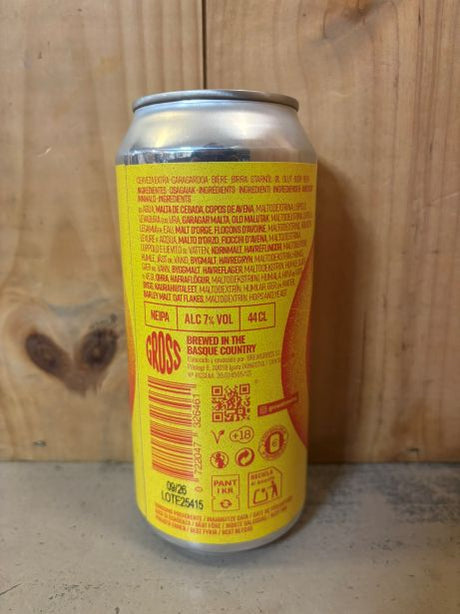 GROSS Flux 7° NEIPA Can 44cl San Sebastian Espagne