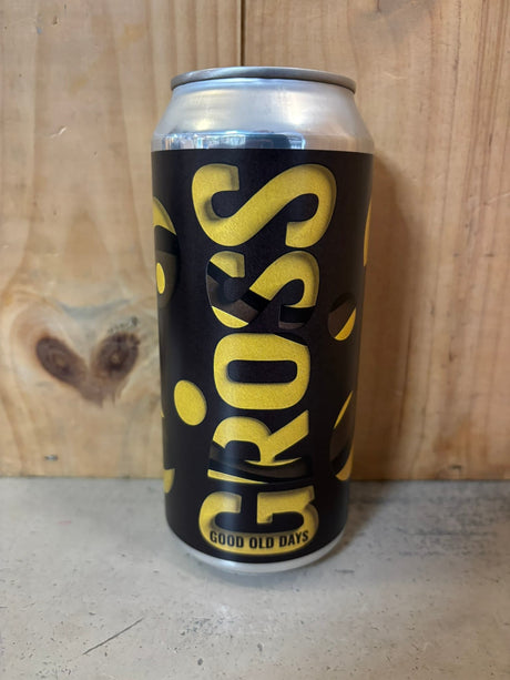 GROSS Good Old Days 9,5° Imperial Stout Can 44cl San Sebastian Espagne Brune
