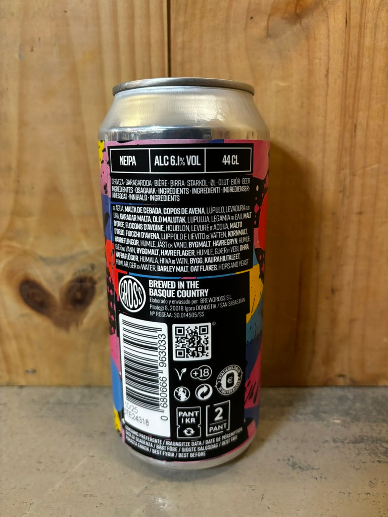 GROSS Stalker 6,1° NEIPA Can 44cl San Sebastian Espagne