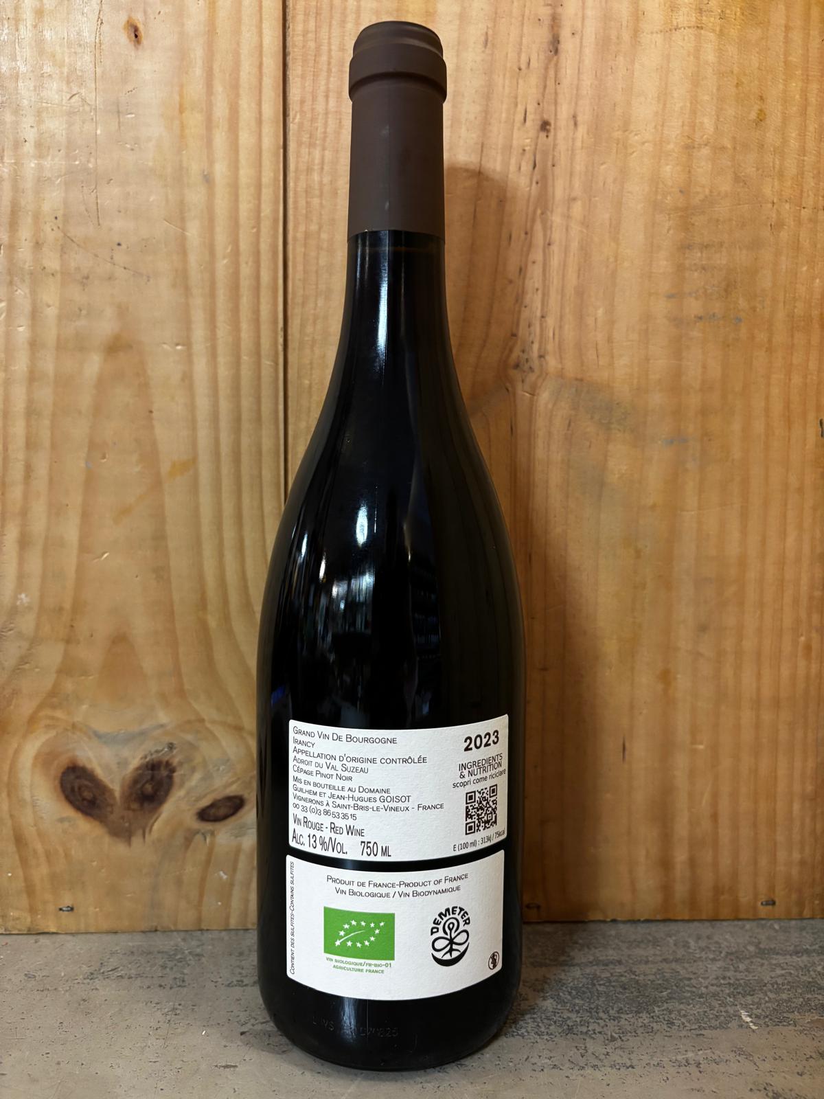 GUILHEM & JH GOISOT Irancy Adroit du Val Suzeau 2022 75cl Rouge