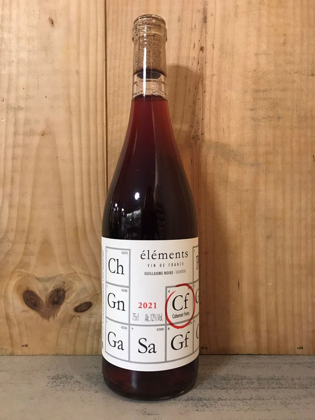 GUILLAUME NOIRE ELEMENTS Cf 2021 VdF (Anjou) 75cl Rouge