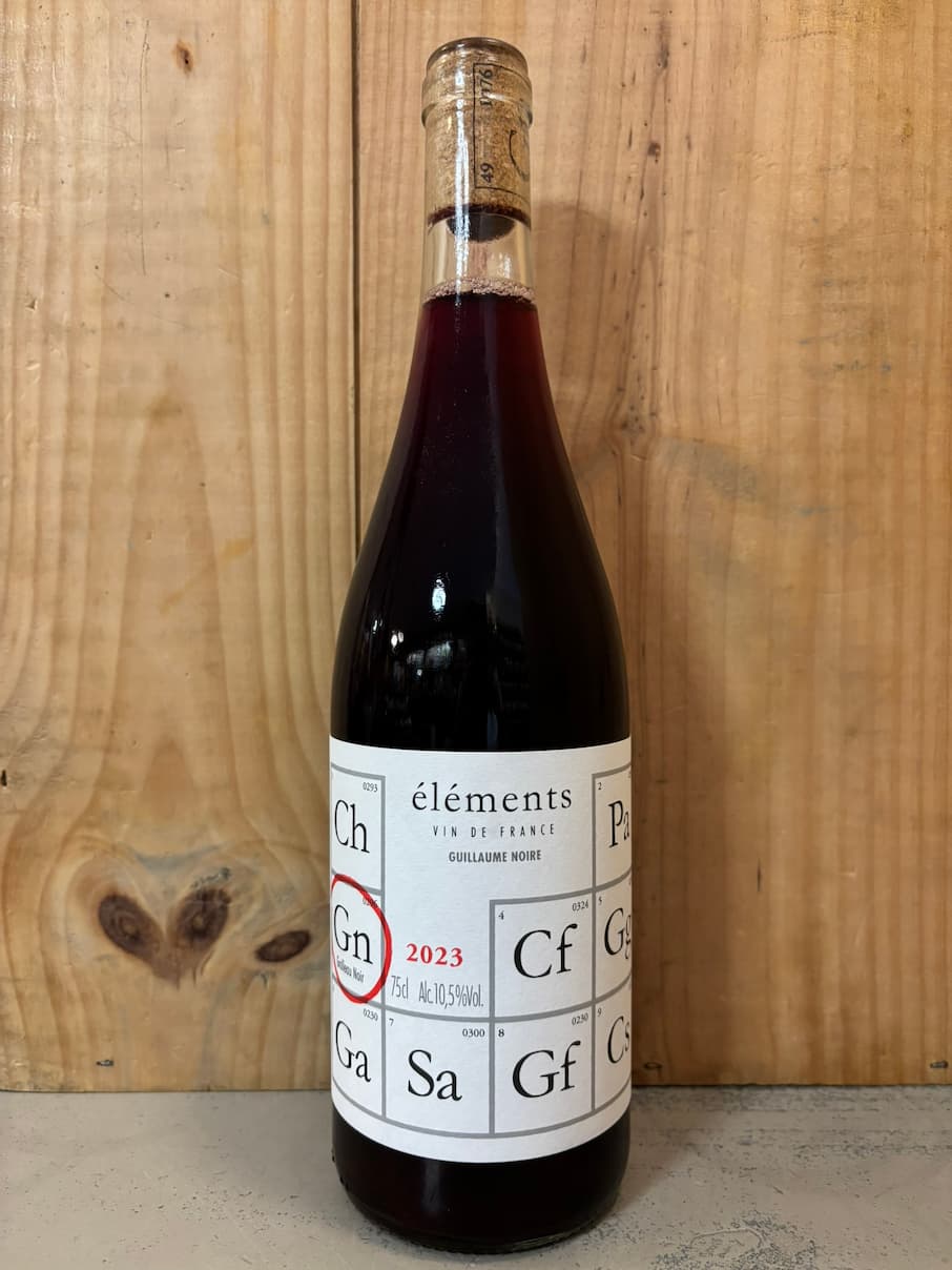 GUILLAUME NOIRE ELEMENTS Gn 2023 VdF (Anjou) 75cl Rouge