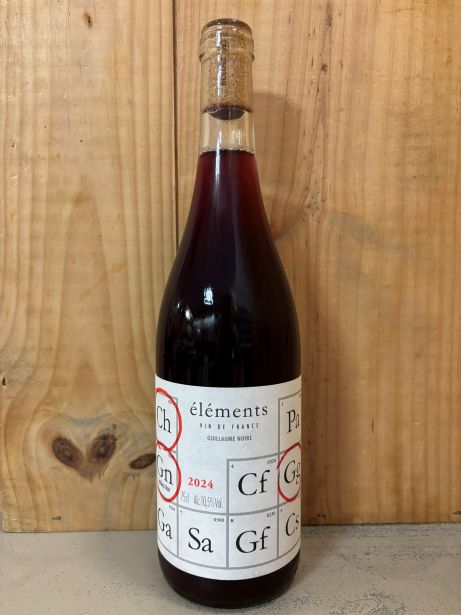 GUILLAUME NOIRE ELEMENTS GnGgCh 2024 Grolleau Noir & Gris, Chenin VdF (Anjou) 75cl Blouge