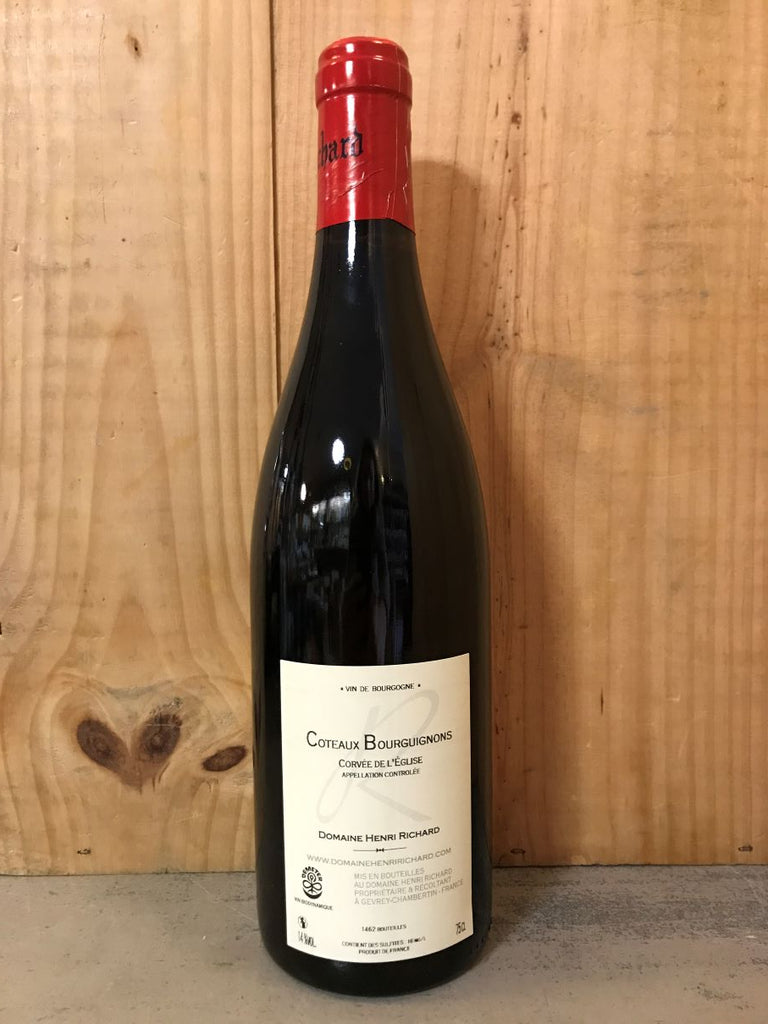 HENRI RICHARD Coteaux Bourguignons Corvée de l'Eglise 2020 75cl Rouge