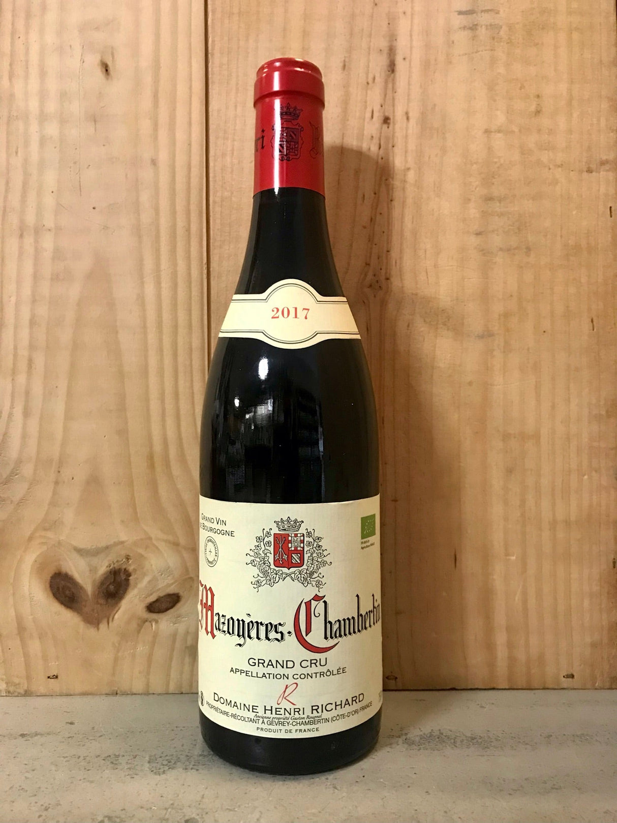 HENRI RICHARD Grand Cru Mazoyères Chambertin 2017 75cl Rouge