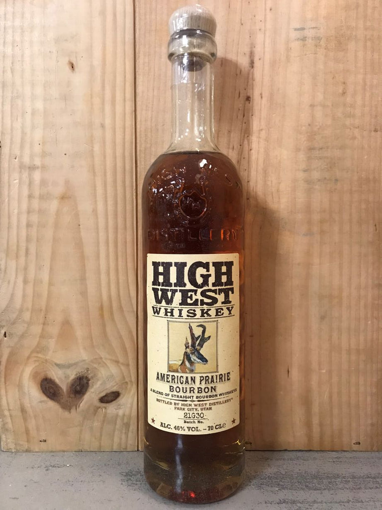 HIGH WEST Prairie 46° Bourbon 70cl USA