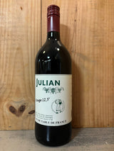 JULIAN Vin de Table de France Rouge 1L Cévennes Languedoc