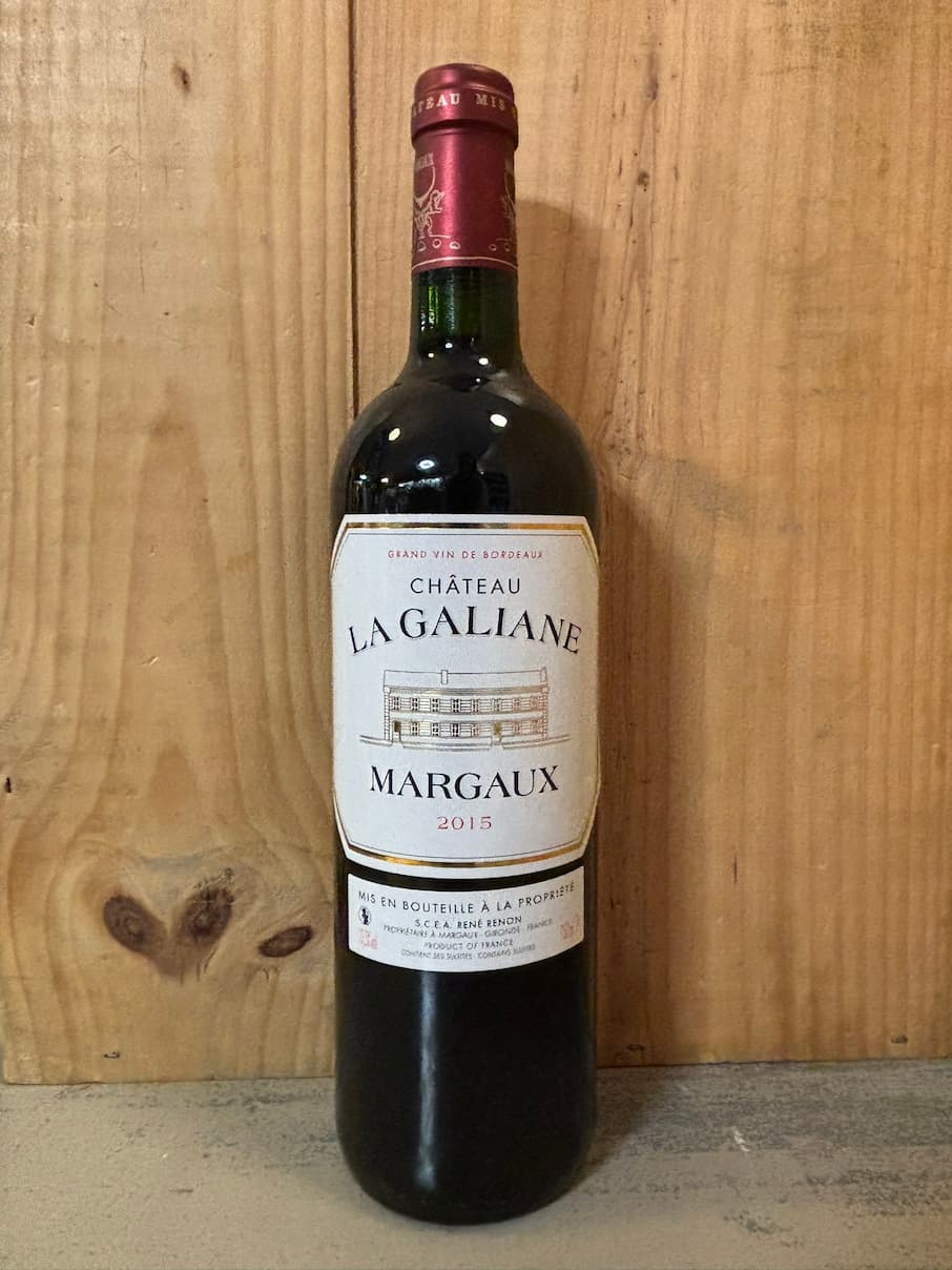 LA GALIANE Margaux 2015 75cl Rouge