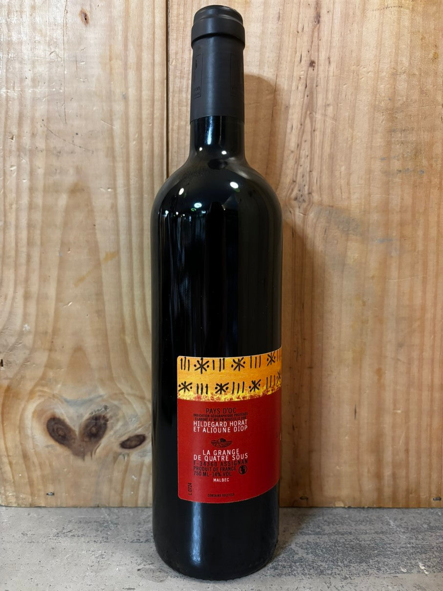 LA GRANGE DE QUATRE SOUS Cuvée Garsinde 2023  IGP Pays d'Oc 75cl Rouge