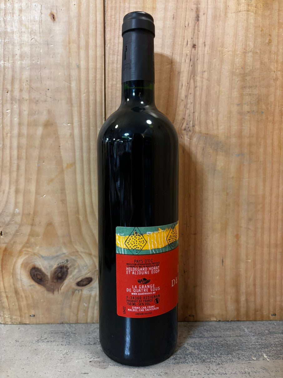LA GRANGE DE QUATRE SOUS La Grange De Quatre Sous 2019  IGP Pays d'Oc 75cl Rouge