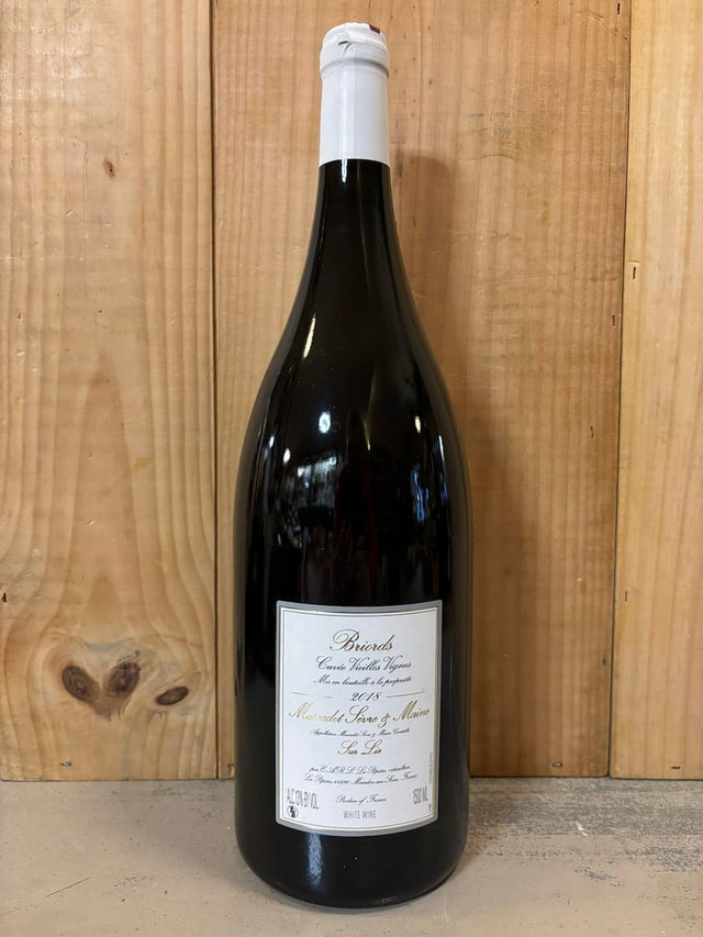 LA PEPIERE Briords Vieilles Vignes 2018 Muscadet Sèvre & Maine sur Lie 150cl Magnum Blanc
