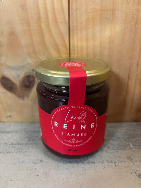 LA REINE S'AMUSE Cerise 240g Confitures