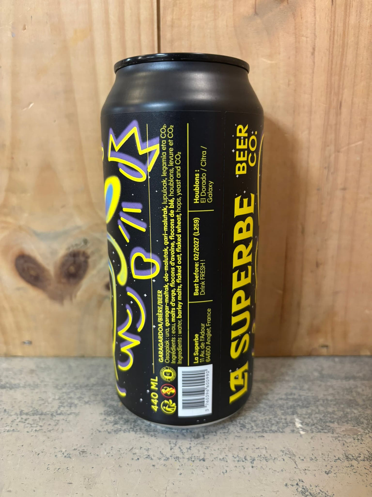 LA SUPERBE EXTRA-GROOVY 6,7° DDH IPA 44cl Sud-Ouest France