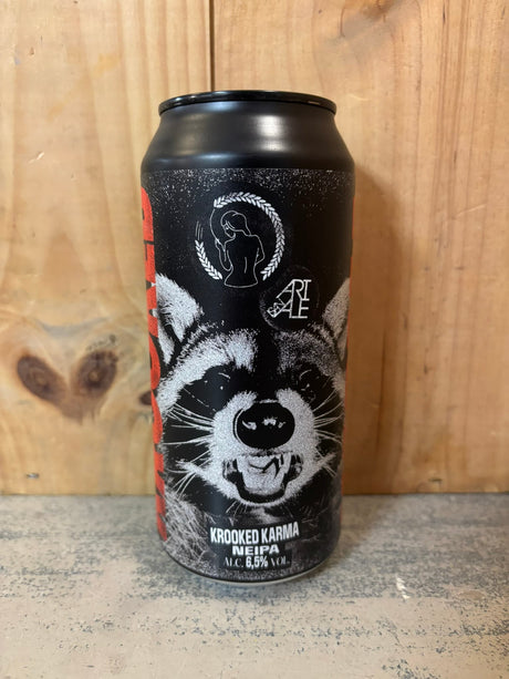 LA SUPERBE KROOKED KARMA (Ft Art is an Ale) 6,5° NEIPA 44cl Sud-Ouest France