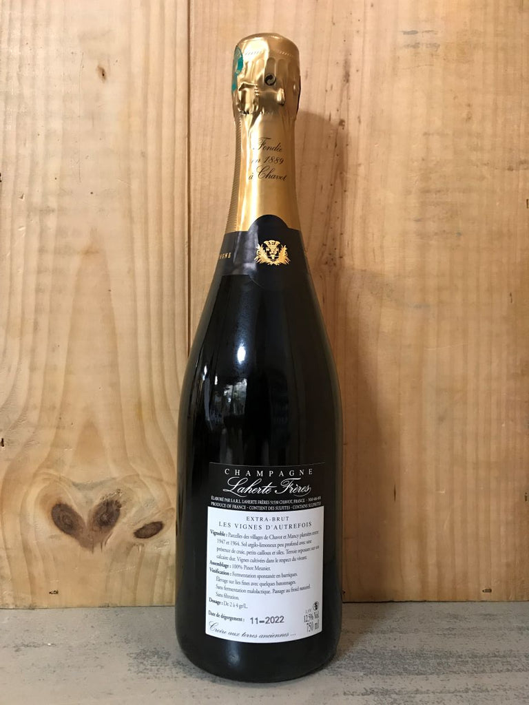 LAHERTE FRERES Les Vignes d'Autrefois 2019 Champagne Extra Brut 75cl Blanc