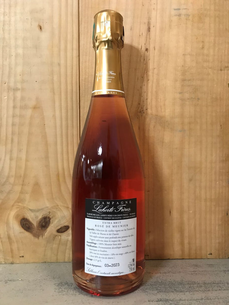 LAHERTE FRERES Rosé de Meunier Champagne Extra Brut 75cl Rosé -