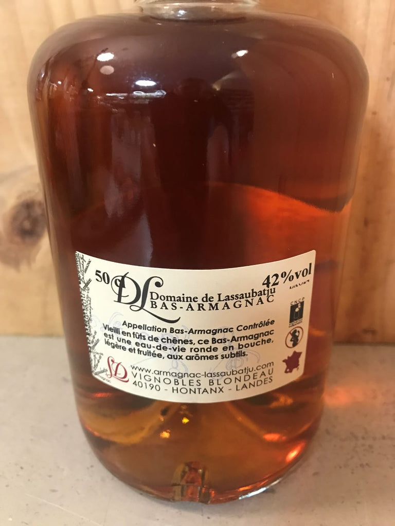 LASSAUBATJU XO 42° Bas Armagnac 50cl