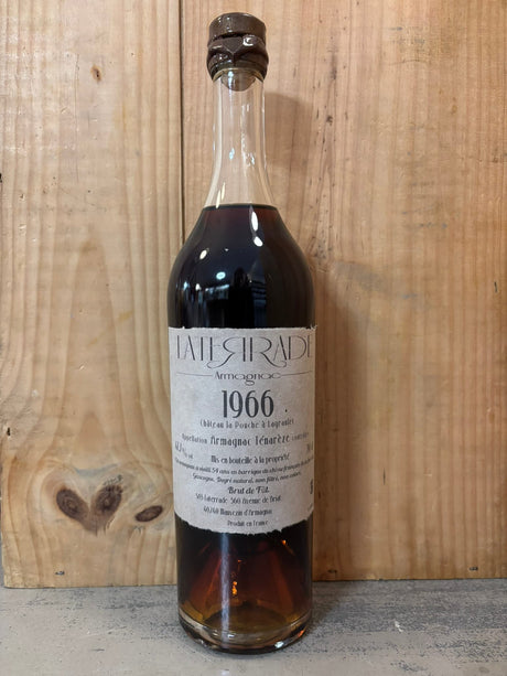 LATERRADE 1966 Château de la Pouche Brut de Fût 47,7° Armagnac Ténarèze 70cl