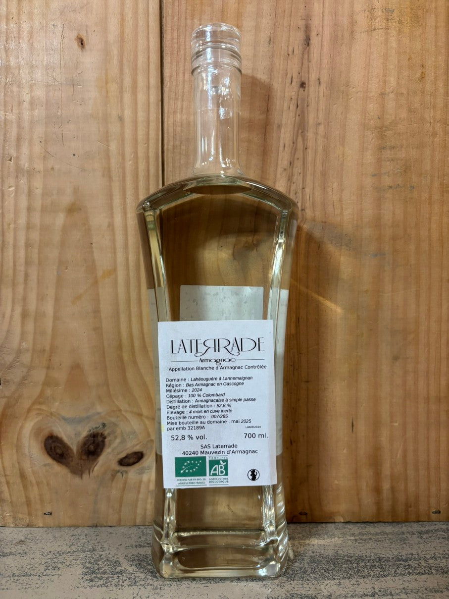 LATERRADE La Sérénité 2024 52,8° Bas Armagnac Blanc 70cl