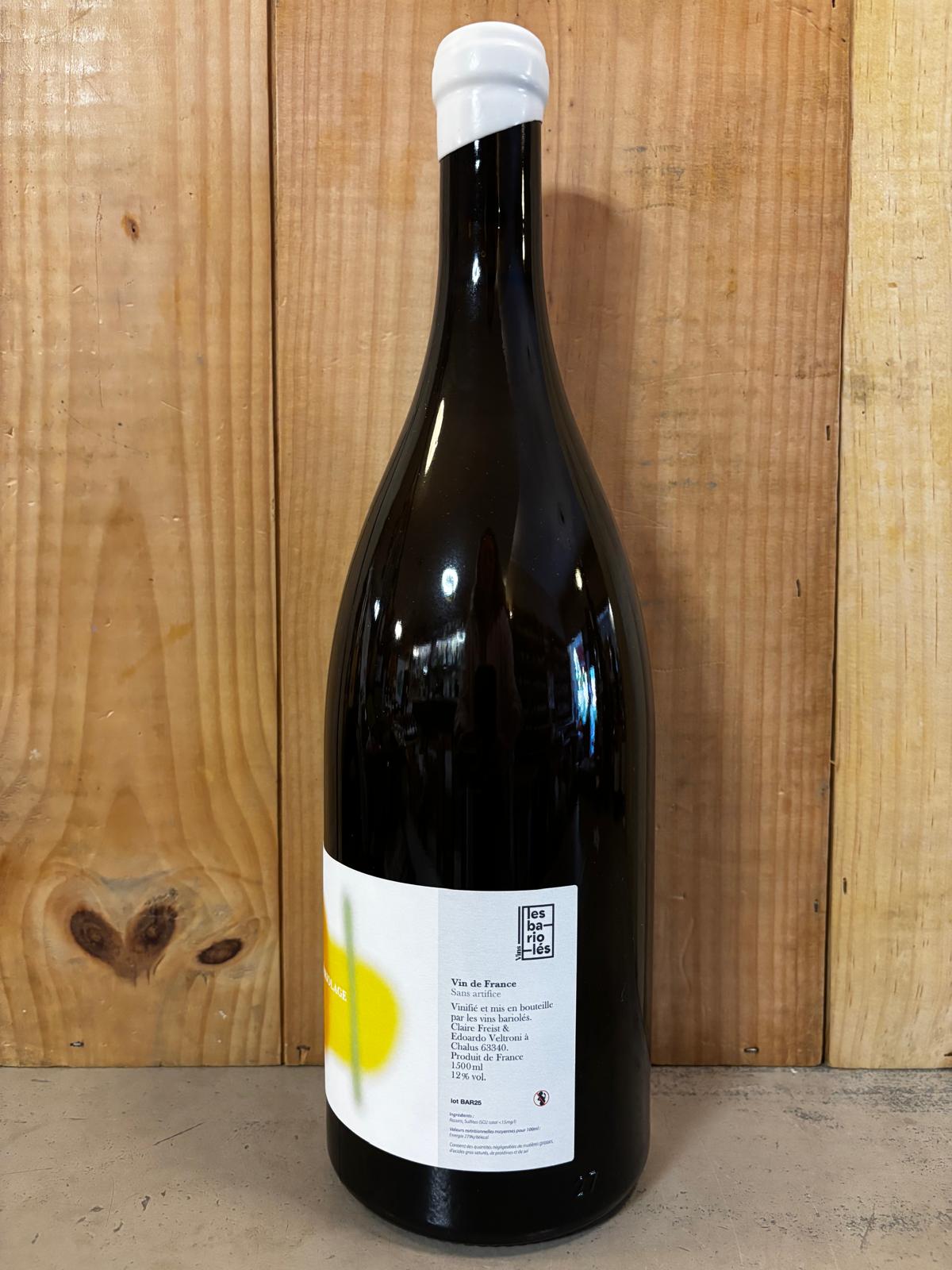 LES BARIOLES Bariolage 2025 VdF (Auvergne - Bourgogne) 150cl Magnum Blanc