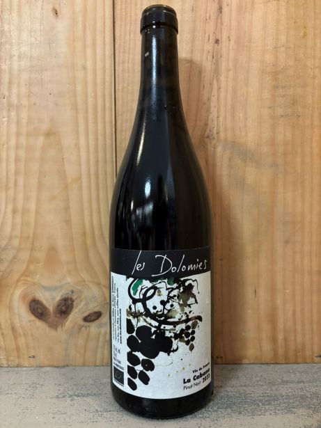 LES DOLOMIES "La Cabane" Pinot Noir 2023 Vin de France (Jura) 75cl Rouge