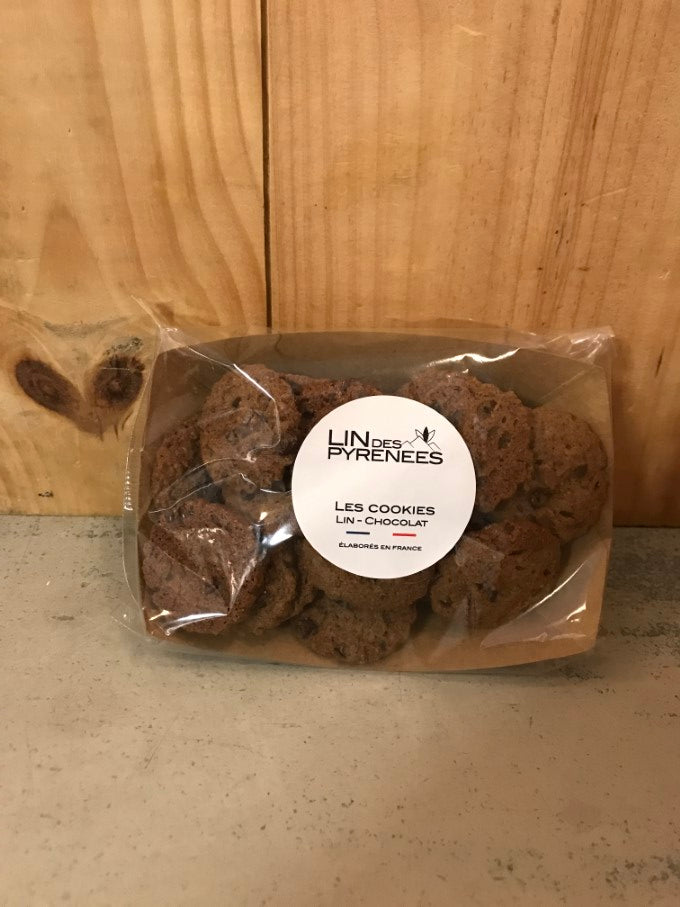 Lin des Pyrénées Les Cookies Chocolat Lin 110g