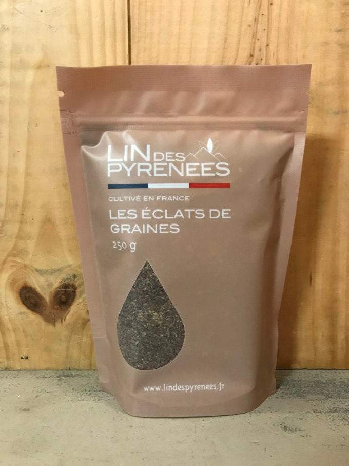 Lin des Pyrénées Les Eclats de graines 250g