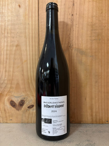 MAISON CHASTAGNOL Début d'Abus 2024 Vin de France (Drôme) 75cl Rouge
