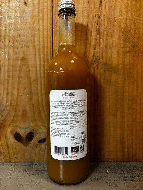 MAISON VITAMONT Nectar Pêche de France 75cl Pur Jus de Fruit
