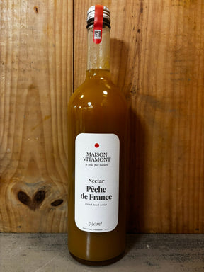 MAISON VITAMONT Nectar Pêche de France 75cl Pur Jus de Fruit