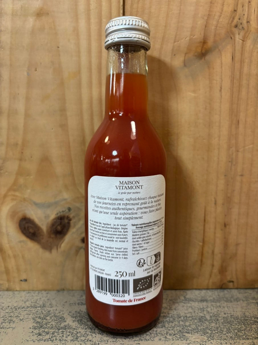 MAISON VITAMONT Tomate de France 25cl Pur Jus de Fruit
