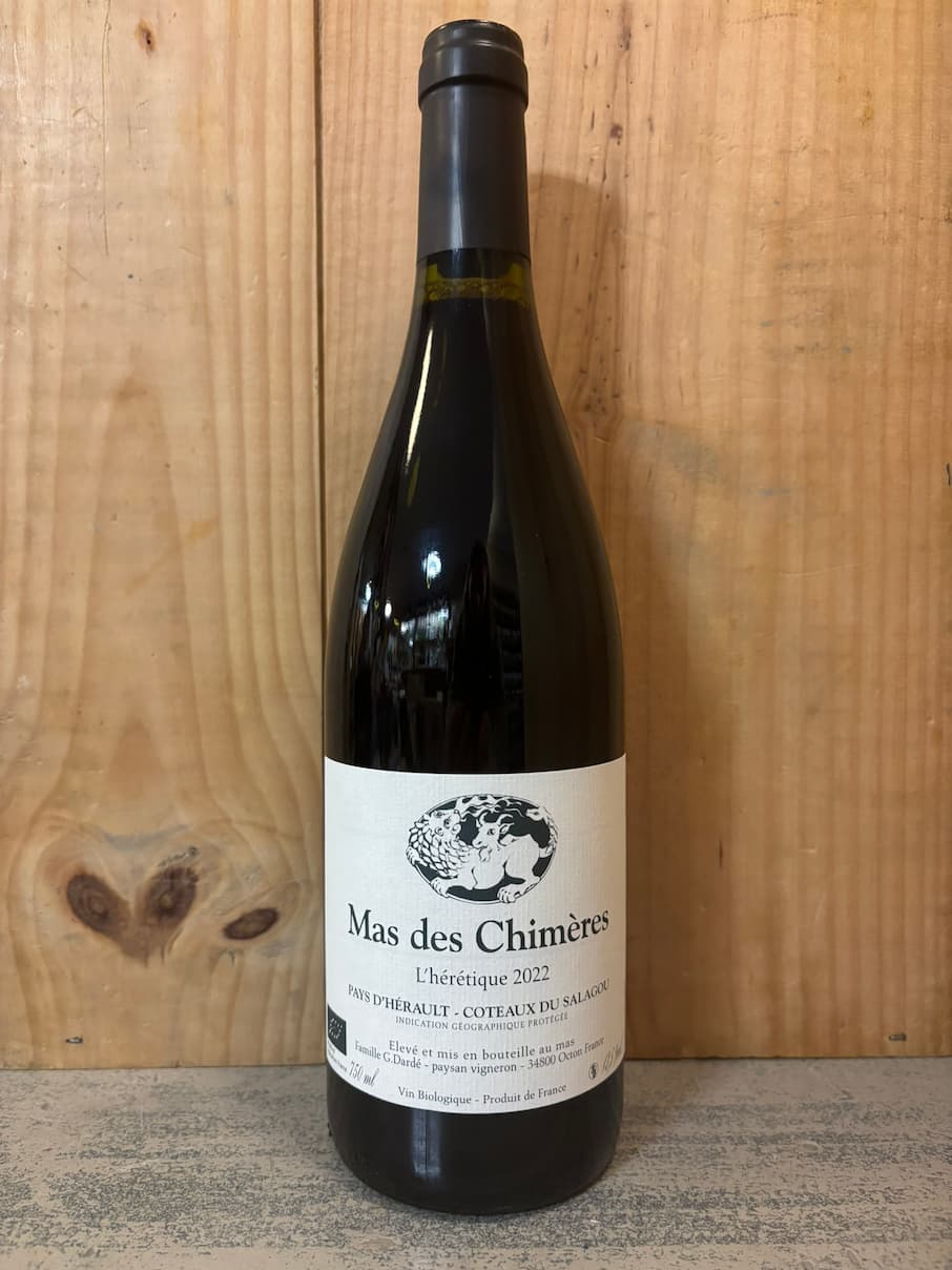 MAS DES CHIMERES Hérétique 2022 IGP Coteaux du Salagou 75cl Rouge