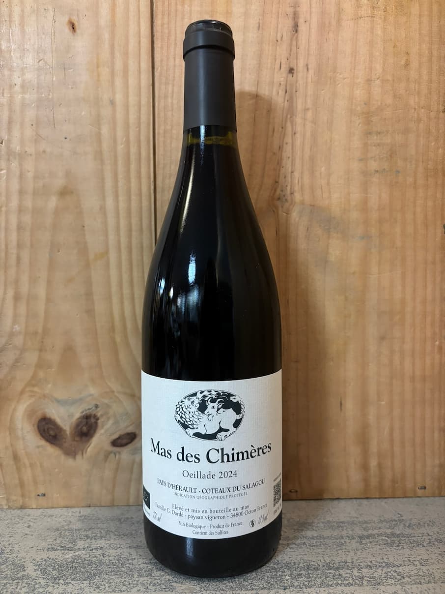 MAS DES CHIMERES Oeillade 2024 Pays de l'Hérault Salagou 75cl Rouge
