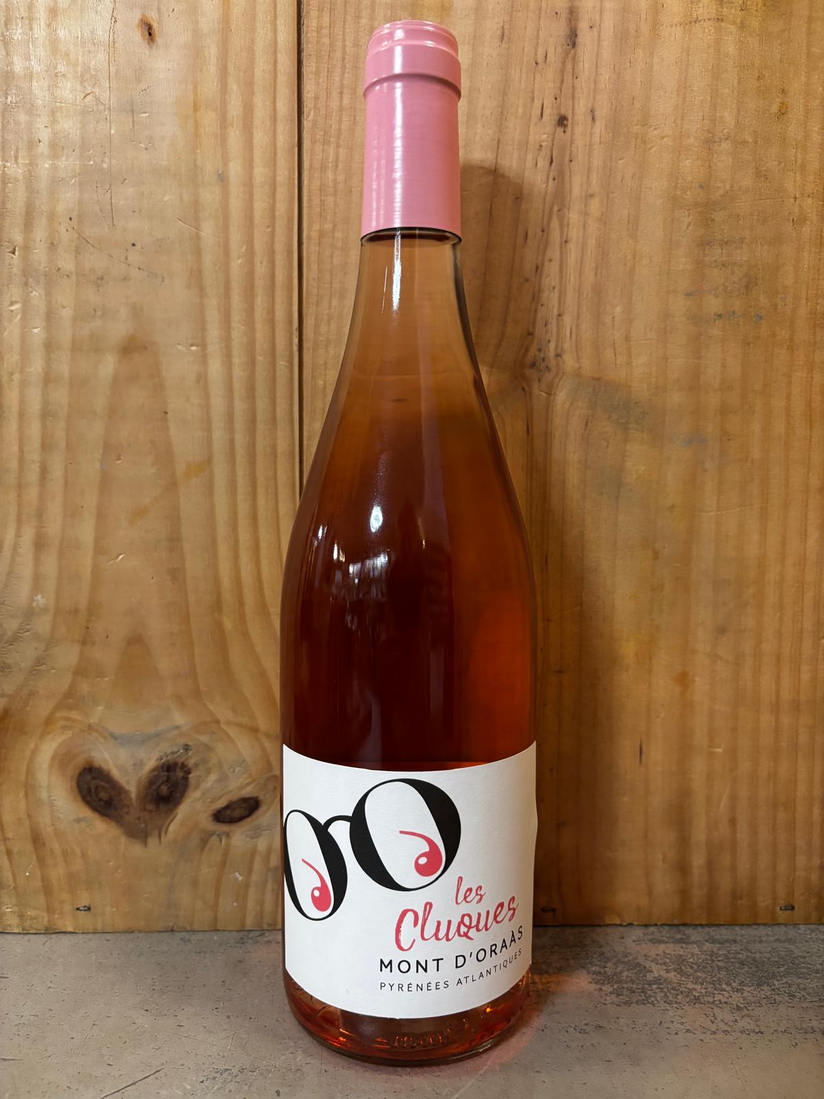 MONT D'ORAAS Les Cluques 2025 IGP Comté Tolosan Pyrénées Atlantiques 75cl Rosé